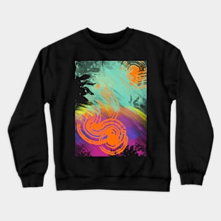 East Inspired Design Crewneck Sweatshirt